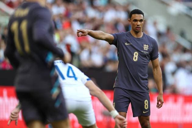 England v Bosnia & Herzegovina 3 June 2024, Newcastle - International Football Friendly - England v Bosnia & Herzegovina - Trent Alexander-Arnold of England - Photo: Mark Leech Offside. Newcastle UK Copyright: xMarkxLeechx xOffsidexOffside