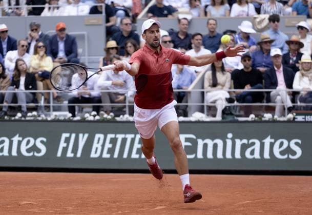 Novak Djokovic of Serbia in action French Open Tennis, Day 9, Tennis, Roland Garros, Paris, France - 03 June 2024  Copyright: xEllaxLing Shutterstockx 14519130di