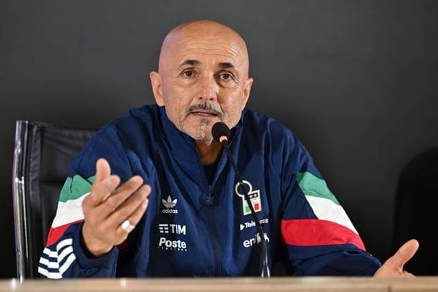 Head coach of Italy Luciano Spalletti during press conference, PK, Pressekonferenz UEFA European Football Championship in Florence, Italy, June 03 2024  Copyright: xLisaxGuglielmi IPAxSportx xipa-ax xx IPA_46790723 IPA_Agency_IPA46790723