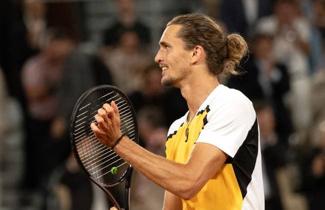 2024 Roland Garros Alexander Zverev (GER) vs. Holger Rune (DEN)