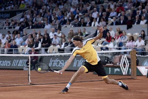 Alexander Zverev of Germany in action French Open Tennis, Day 9, Tennis, Roland Garros, Paris, France - 03 June 2024  Copyright: xEllaxLing Shutterstockx 14519130ea