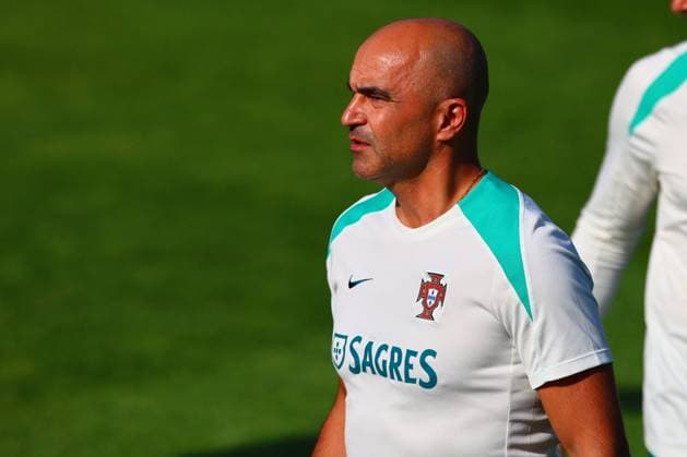 Portugal Fussball Nationalmannschaft, Selecao, Training 03.06.2024, Vorbereitung zur Europameisterschaft 2024 , Trainer Roberto Martinez (Portugal) Copyright: FernandoxSoares