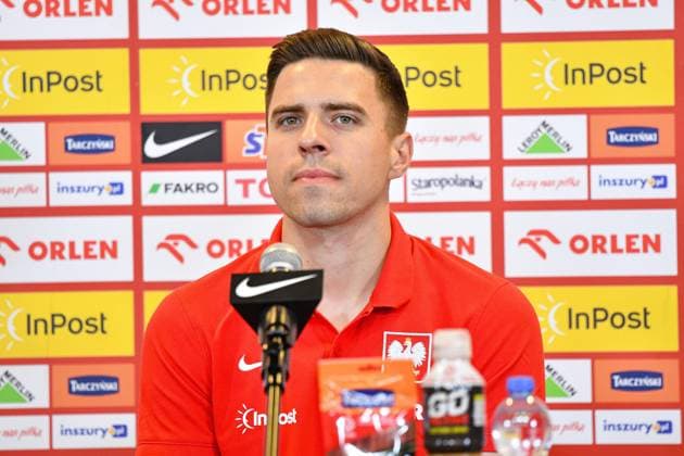 2024.06.04 Warszawa pilka nozna reprezentacja Polski Konferencja prasowa reprezentacji Polski N z Jan Bednarek Foto Pawel Bejnarowicz PressFocus 2024.06.04 Warszawa Football - Polish national team, Nationalteam Konferencja prasowa reprezentacji Polski Jan Bednarek Credit: Pawel Bejnarowicz PressFocus NEWSPIX.PL --- Newspix.pl POLAND OUT!  20240604PB2103