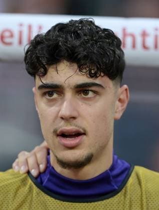 Aleksandar Pavlovic fotografiert beim Fußball Länderspiel Spiel Deutschland gegen Ukraine am 3.6.2024 in Nürnberg. (DFL DFB REGULATIONS PROHIBIT ANY USE OF PHOTOGRAPHS as IMAGE SEQUENCES and or QUASI-VIDEO)