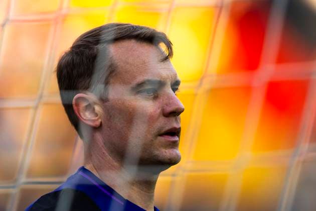 03.06.2024, Fussball Nationalteams Freundschaftsspiele 2024, Länderspiel, Deutschland - Ukraine, im Max-Morlock-Stadion (Nürnberg). Torwart Manuel Neuer (Deutschland) beim Aufwärmen.