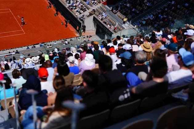 Coco Gauff in quarter final action French Open Tennis, Day 10, Tennis, Roland Garros, Paris, France - 04 June 2024  Copyright: xJavierxGarcia Shutterstockx 14521933u