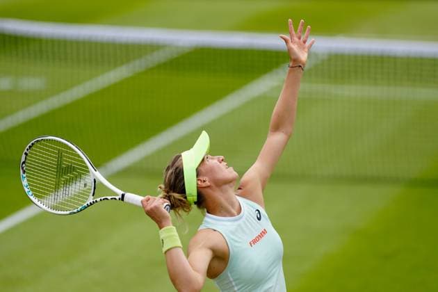 Switzerland s Viktorija Golubic Lexus Surbiton Trophy, Day 2, Tennis, Surbiton Racket & Fitness Club, London, UK - 04 June 2024  Copyright: xDavexShopland Shutterstockx 14522071ah