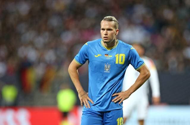 03.06.2024, Fussball, Länderspiel, Testspiel 2023 24, Deutschland - Ukraine, im Max Morlock Stadion Nürnberg. Mykhaylo Mudryk (Ukraine)