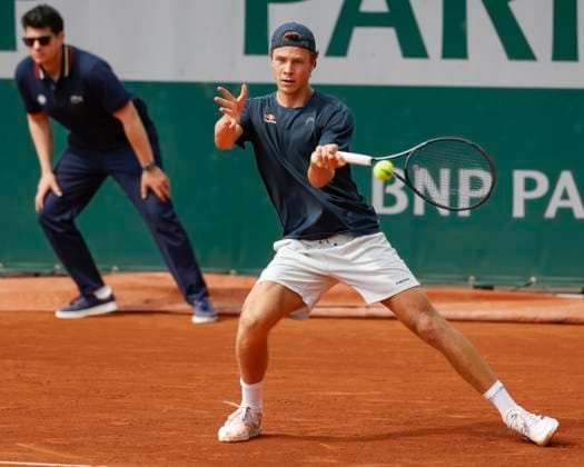 Joel Schwaerzler (AUT) Tennis - French Open 2024 - Roland Garros - Paris - - France - 4 June 2024. Copyright: xJuergenxHasenkopfx