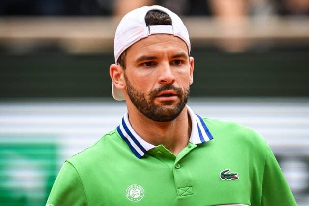 June 4, 2024, Paris, France, France: Grigor DIMITROV of Bulgaria during the tenth day of Roland-Garros 2024, French Open 2024, Grand Slam tennis tournament at the Roland-Garros Stadium on June 04, 2024 in Paris, France. Paris France - ZUMAm308 20240604_zsp_m308_020 Copyright: xMatthieuxMirvillex