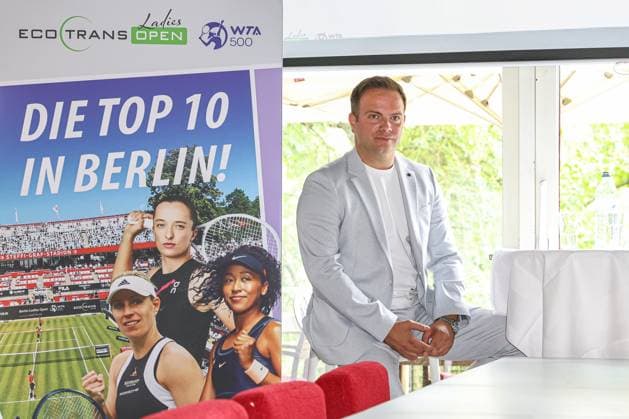 Bartosz Wojszins (Gründer der ecotrans Group), Pressekonferenz Ecotrans Ladies Open WTA, Tennis Damen 500, Berlin, LTTC Rot-Weiß , 04.06.2024,