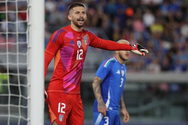 UEFA EUROPEAN FRIENDLY MATCH ITALY VS TURKEY IN BOLOGNA Bologna, Italy 4.06.2024: Guglielmo Vicario of Italy during Uefa European friendly football match Italy vs Turkey at Stadio Renato Dall™Ara in Bologna. BOLOGNA DALL ARA italy italy Copyright: xmarcoxiacobucci