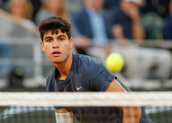 Carlos Alcaraz (ESP) Tennis - French Open 2024 - Roland Garros - Paris - - France - 4 June 2024. Copyright: xJuergenxHasenkopfx