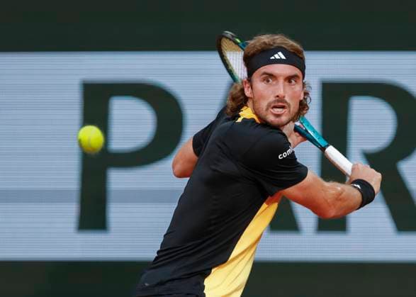 Stefanos Tsitsipas (GRE) Tennis - French Open 2024 - Roland Garros - Paris - - France - 4 June 2024. Copyright: xJuergenxHasenkopfx