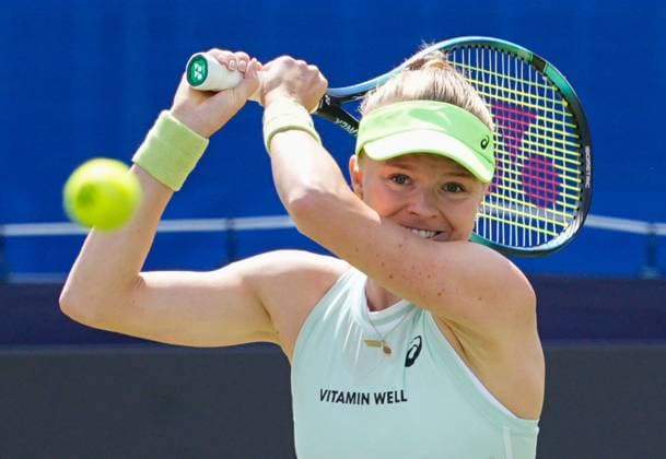 Great Britain s Harriet Dart Lexus Surbiton Trophy, Day 3, Tennis, Surbiton Racket & Fitness Club, London, UK - 05 June 2024  Copyright: xDavexShopland Shutterstockx 14522109a