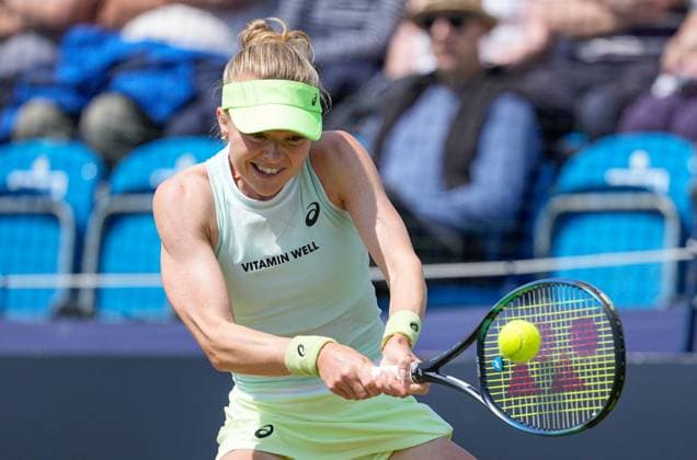 Great Britain s Harriet Dart Lexus Surbiton Trophy, Day 3, Tennis, Surbiton Racket & Fitness Club, London, UK - 05 June 2024  Copyright: xDavexShopland Shutterstockx 14522109ad