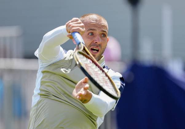 Great Britain s Dan Evans in 1st round Lexus Surbiton Trophy, Day 3, Tennis, Surbiton Racket & Fitness Club, London, UK - 05 June 2024  Copyright: xDavexShopland Shutterstockx 14522109bb