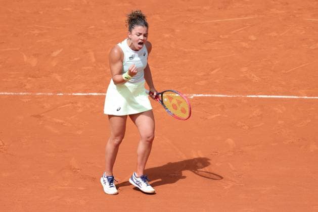 Jasmine Paolini, ITA, during quarterfinals of 2024 French Open at Roland Garros, Paris, 05 06 2024; -