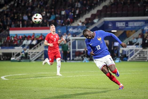RANDAL KOLO MUANI 12 FOOTBALL: FRANCE - LUXEMBOURG PREPARATION - EURO 2024 Stade saint-symphorien- Metz. 05.- 06-2024 ElyxandroCegarra Panoramic 