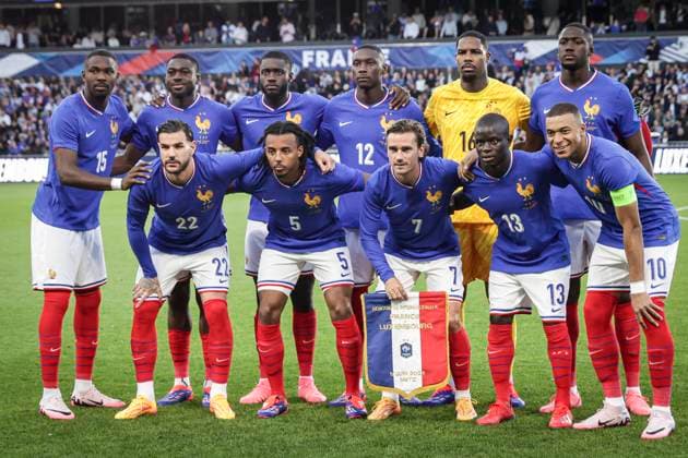 Equipe France Team FOOTBALL: FRANCE - LUXEMBOURG PREPARATION - EURO 2024 Stade saint-symphorien- Metz. 05.- 06-2024 ElyxandroCegarra Panoramic 