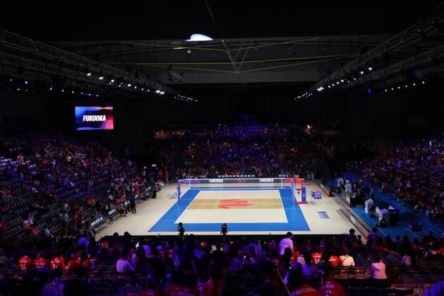 General view, JUNE 5, 2024 - Volleyball : FIVB Volleyball Nations League 2024 Men s Preliminary Round between Japan 3-2 Germany at West Japan General Exhibition Center, Fukuoka, Japan. Noxthirdxpartyxsales  (255514781)
