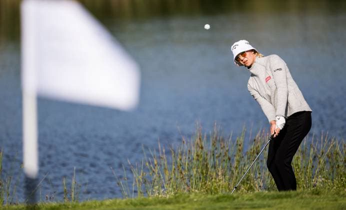 240606 During the first round of the 2024 Scandinavian Mixed Golf Tournament on June 6, 2024 in Helsingborg. Photo: Petter Arvidson BILDBYRAN kod PA PA0826 golf scandinavian mixed bbeng volvo car scandinavian mixed Copyright: PETTERxARVIDSON BB240606PA018