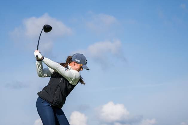 240606 During the first round of the 2024 Scandinavian Mixed Golf Tournament on June 6, 2024 in Helsingborg. Photo: Petter Arvidson BILDBYRAN kod PA PA0825 golf scandinavian mixed 1 bbeng volvo car scandinavian mixed Copyright: PETTERxARVIDSON BB240606PA025