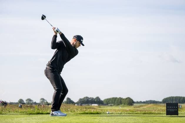 240606 Jesper Svensson of Sweden during the first round of the 2024 Scandinavian Mixed Golf Tournament on June 6, 2024 in Helsingborg. Photo: Petter Arvidson BILDBYRAN kod PA PA0826 golf scandinavian mixed bbeng volvo car scandinavian mixed Copyright: PETTERxARVIDSON BB240606PA026