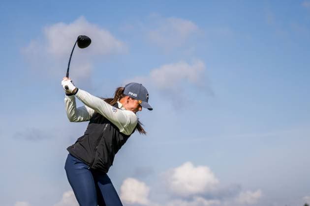 240606 During the first round of the 2024 Scandinavian Mixed Golf Tournament on June 6, 2024 in Helsingborg. Photo: Petter Arvidson BILDBYRAN kod PA PA0826 golf scandinavian mixed bbeng volvo car scandinavian mixed Copyright: PETTERxARVIDSON BB240606PA027