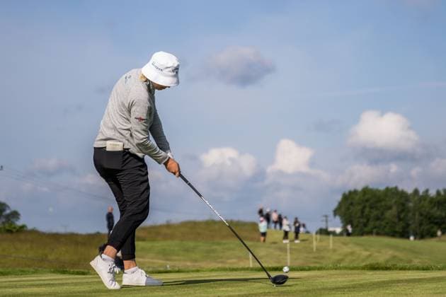 240606 During the first round of the 2024 Scandinavian Mixed Golf Tournament on June 6, 2024 in Helsingborg. Photo: Petter Arvidson BILDBYRAN kod PA PA0826 golf scandinavian mixed bbeng volvo car scandinavian mixed Copyright: PETTERxARVIDSON BB240606PA047