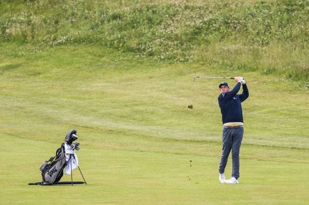 240606 During the first round of the 2024 Scandinavian Mixed Golf Tournament on June 6, 2024 in Helsingborg. Photo: Petter Arvidson BILDBYRAN kod PA PA0826 golf scandinavian mixed bbeng volvo car scandinavian mixed Copyright: PETTERxARVIDSON BB240606PA061