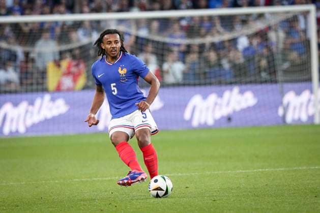 JULES KOUNDE 5 FOOTBALL: FRANCE - LUXEMBOURG PREPARATION - EURO 2024 Stade saint-symphorien- Metz. 05.- 06-2024 ElyxandroCegarra Panoramic 