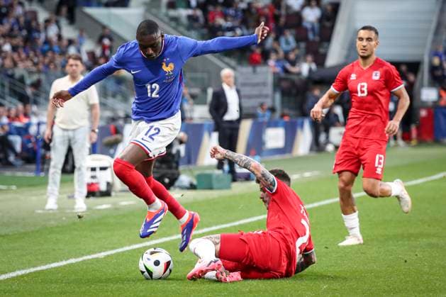 RANDAL KOLO MUANI 12 FOOTBALL: FRANCE - LUXEMBOURG PREPARATION - EURO 2024 Stade saint-symphorien- Metz. 05.- 06-2024 ElyxandroCegarra Panoramic 