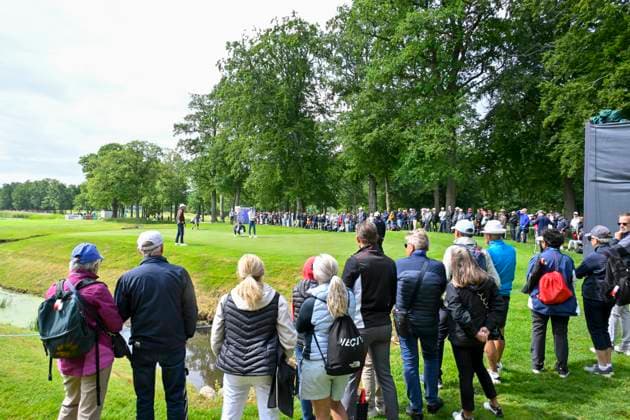 HELSINGBORG, SVERIGE 20240606 Askadare pa plats under Volvo Car Scandinavian Mixed pa Tournament Course pa Vasatorps Golfklubb utanför Helsingborg. HELSINGBORG SVERIGE x10030x