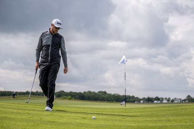 240606 During the first round of the 2024 Scandinavian Mixed Golf Tournament on June 6, 2024 in Helsingborg. Photo: Petter Arvidson BILDBYRAN kod PA PA0826 golf scandinavian mixed bbeng volvo car scandinavian mixed Copyright: PETTERxARVIDSON BB240606PA102