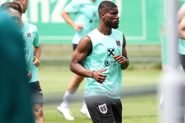 SOCCER - UEFA EURO, EM, Europameisterschaft,Fussball 2024 VIENNA,AUSTRIA,06.JUN.24 - SOCCER - UEFA European Championship, EM, Europameisterschaft preview, OEFB training camp, training. Image shows Kevin Danso (AUT).  GEPAxpictures xArminxRauthner