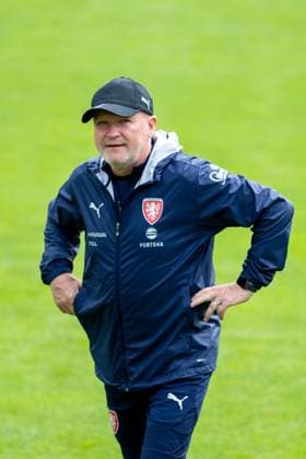 Coach Ivan Hasek at the Czech national football team s training camp before the European Football Championships in Schladming, Germany, June 6, 2024. (CTKxPhoto VaclavxPancer) CTKPhotoP2024060604514  CTKPhotoP2024060604514