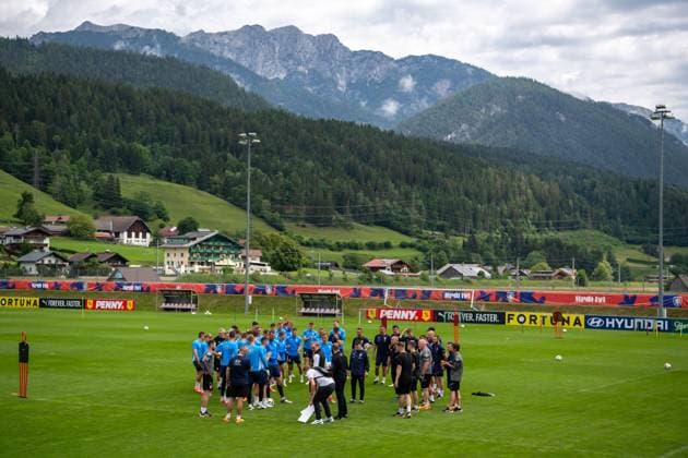 Czech national football team s training camp before the European Football Championships in Schladming, Germany, June 6, 2024. (CTKxPhoto VaclavxPancer) CTKPhotoP2024060604622  CTKPhotoP2024060604622