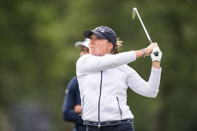 240606 During the first round of the 2024 Scandinavian Mixed Golf Tournament on June 6, 2024 in Helsingborg. Photo: Petter Arvidson BILDBYRAN kod PA PA0826 golf scandinavian mixed bbeng volvo car scandinavian mixed Copyright: PETTERxARVIDSON BB240606PA149