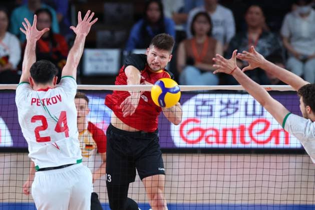 Ruben Schott (GER), JUNE 6, 2024 - Volleyball : FIVB Volleyball Nations League 2024 Men s Preliminary Round between Bulgaria - Germany at West Japan General Exhibition Center, Fukuoka, Japan. Noxthirdxpartyxsales  (255565977)