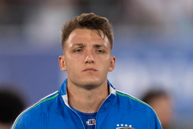 Mateo Retegui (Italy) during the UEFA European Qualifier 2023-2024 match between Italy 0-0 Turkiye at Renato DallAra Stadium on June 04, 2024 in Bologna , Italy. Noxthirdxpartyxsales  (255575597)