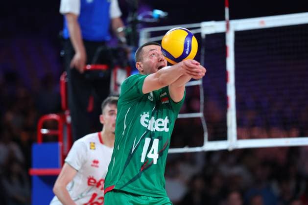 Martin Bozhilov (BUL), JUNE 6, 2024 - Volleyball : FIVB Volleyball Nations League 2024 Men s Preliminary Round between Bulgaria - Germany at West Japan General Exhibition Center, Fukuoka, Japan. Noxthirdxpartyxsales  (255566003)