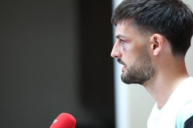 SOCCER - UEFA EURO, EM, Europameisterschaft,Fussball 2024 VIENNA,AUSTRIA,06.JUN.24 - SOCCER - UEFA European Championship, EM, Europameisterschaft preview, OEFB training camp, press conference, PK, Pressekonferenz Image shows Florian Grillitsch (AUT). GEPAxpictures xArminxRauthner
