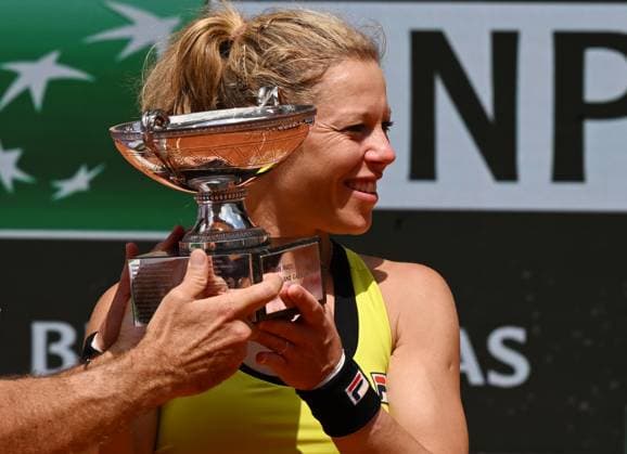2024 Roland Garros Mixed doubles final Laura Siegemund (GER) Edouard Roger-Vasselin (FRA)