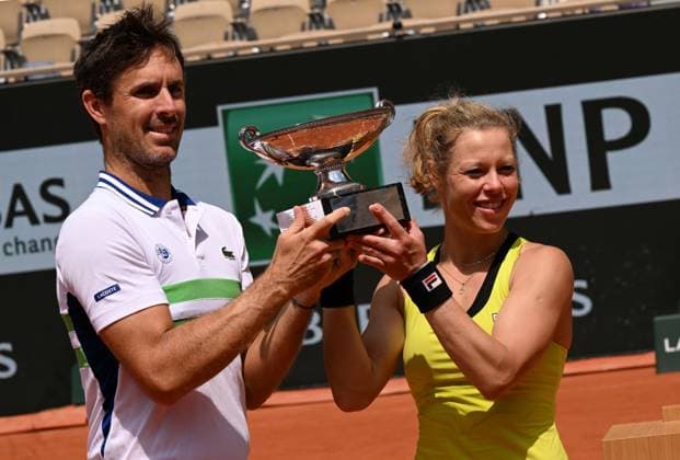 2024 Roland Garros Mixed doubles final Laura Siegemund (GER) Edouard Roger-Vasselin (FRA)