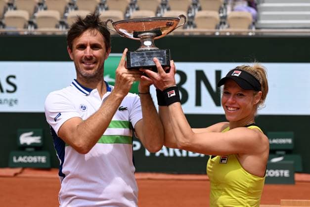 2024 Roland Garros Mixed doubles final Laura Siegemund (GER) Edouard Roger-Vasselin (FRA)