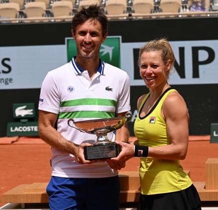 2024 Roland Garros Mixed doubles final Laura Siegemund (GER) Edouard Roger-Vasselin (FRA)