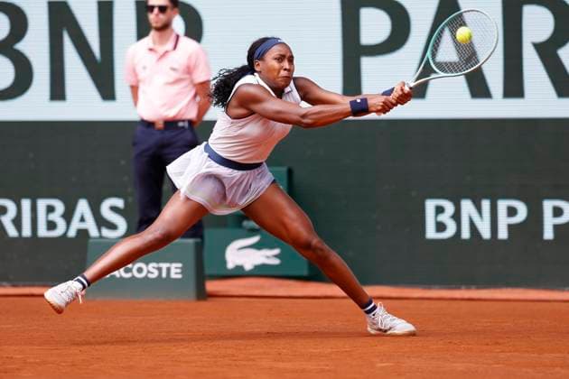 Coco Gauff, Halbfinale, Semi Final Tennis - French Open 2024 - Roland Garros - Paris - - France - 6 June 2024. Copyright: xJuergenxHasenkopfx
