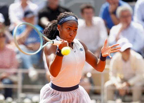 Coco Gauff, Halbfinale, Semi Final Tennis - French Open 2024 - Roland Garros - Paris - - France - 6 June 2024. Copyright: xJuergenxHasenkopfx