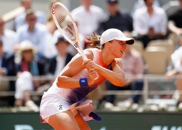 Iga Swiatek, Halbfinale, Semi Final Tennis - French Open 2024 - Roland Garros - Paris - - France - 6 June 2024. Copyright: xJuergenxHasenkopfx